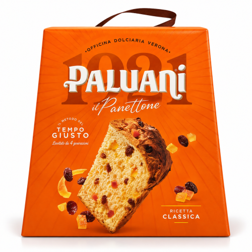 Pomarańczowe opakowanie panettone Paluani.png