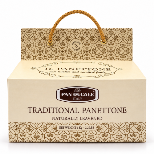 Eleganckie pudełko panettone Pan Ducale.png