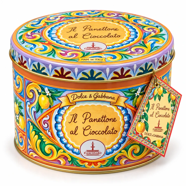 Kolorowa puszka na panettone czekoladowe.png
