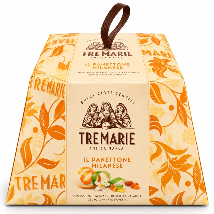 Eleganckie opakowanie panettone Tremarie.png